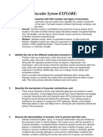 Assignment # 7: Muscular System EXPLORE:: Cardiac - The Autonomic Nervous System Also Regulates The Cardiac Muscle That