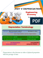 Unit-5 Depreciation