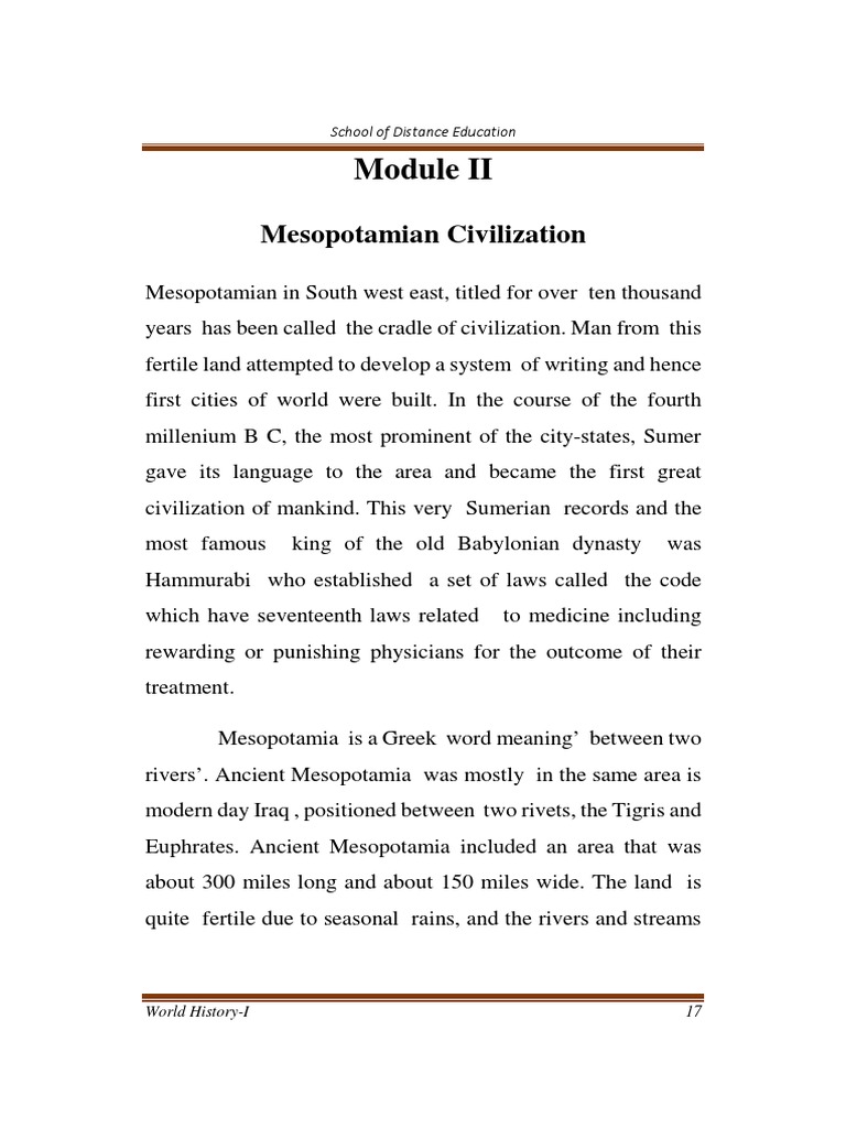 Overview of Mesopotamian Civilization | PDF | Mesopotamia | Cuneiform