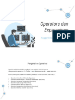 Materi ASD Pertemuan Ke-5 - Operators Dan Expressions