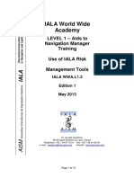 Use of IALA Risk Management Tools 1.3