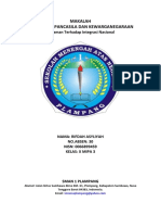 MAKALAH PPKN Ancaman Terhadap Integrasi Nasional