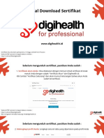 Tutorial Sertifikat Digihealth - Id