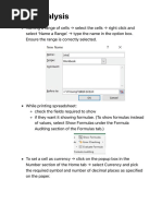 CAIE IGCSE Ict 0417 Practical - Notes