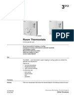 Siemens Thermostat RAB20