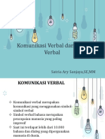 Komunikasi Verbal Dan Non Verbal Alma