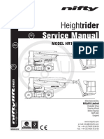 Niftylift Heightrider Service Manual Guide