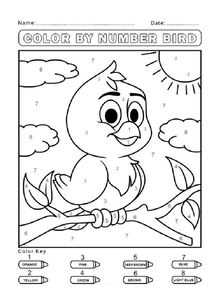 Paint by Numbers PDF