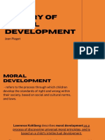 Theory of Moral Development - Piaget
