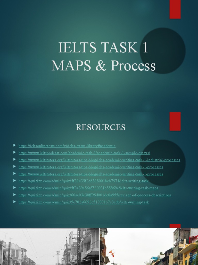 Ielts Writing Task 1 Maps & Process | PDF | Cocoa Bean | Volcano