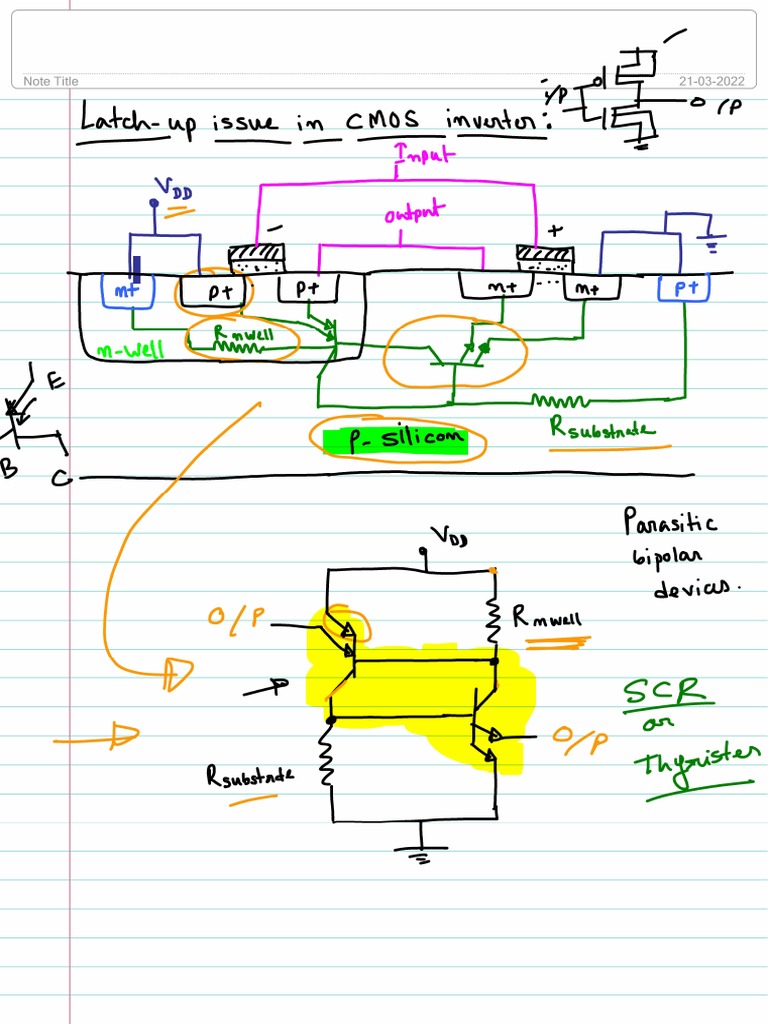 Latch Up and Sequential Circuits PDF