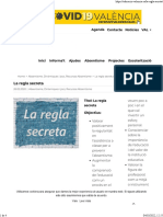 La Regla Secreta - PREVENCION - ABSENTISMO - EP