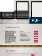 BIOMEDICAL WASTE MANAGEMENT GUIDELINES