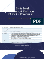 Aspek Bisnis, Legal, Akt, & Pajak Atas JO, KSO, Konsorsium 201002p