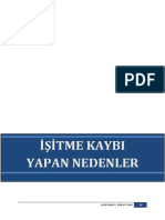 İşi̇tme Kaybi Yapan Nedenler