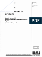 (BS 2000-0!2!1996) - Methods of Test For Petroleum and Its Products. General Introduction. Specifications For IP Standard Reference Liquids