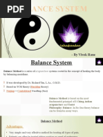 Dr. Tan's Balance Method Overview | PDF | Human Leg | Acupuncture