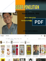 Konsep Dasar Penelitian