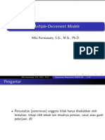 Mutiple Decrement Models