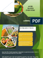 Agri-Based Industry Analysis