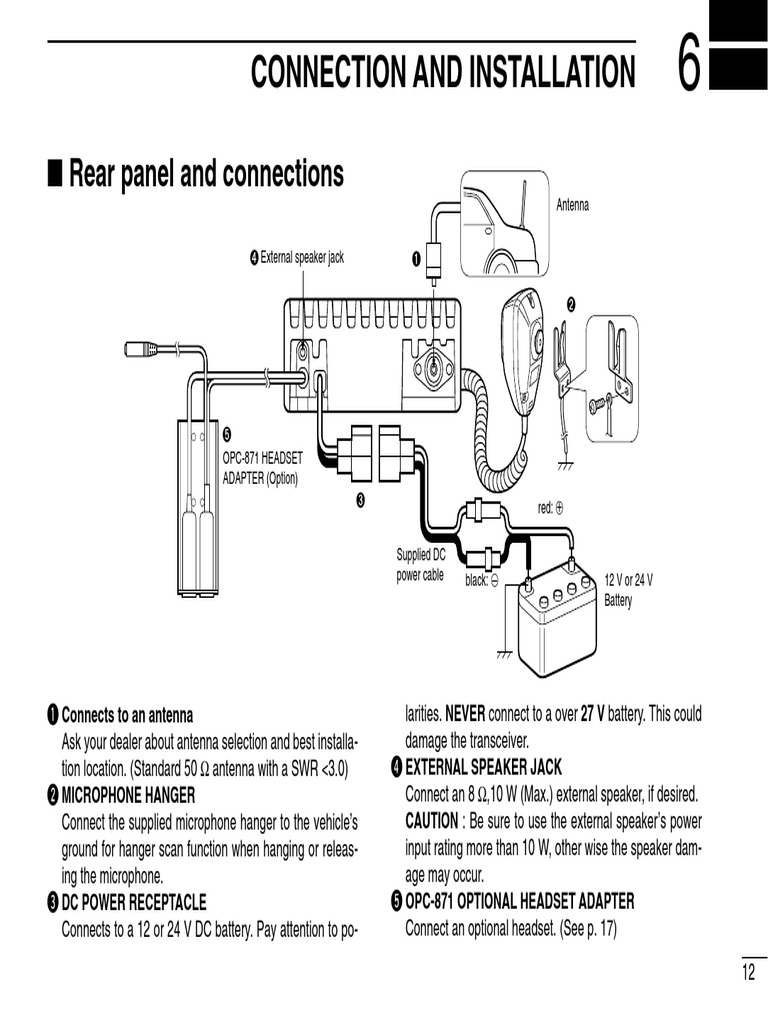 Transceiver Connection and Installation Guide | PDF | Screw | Components