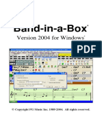 Manual 'Band-in-a-Box' (2004-EN)