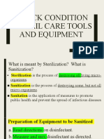 Check Condition of Tools and Equipment