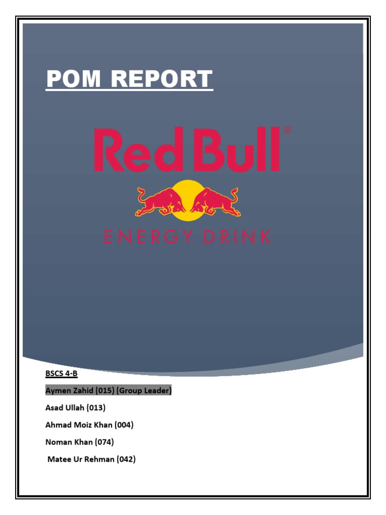 REDBULL | PDF | Market (Economics) | Business Economics