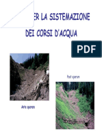 Opere Per La Sistemazione Dei Corsi D'acqua