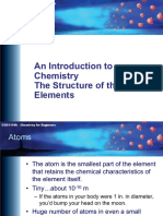 Structure of Elements