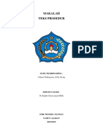 Makalah Teks Prosedur PDF