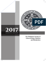 MEMBERSHIP DIRECTORY. The Philippine Society of Endocrinology, Diabetes and Metabolism