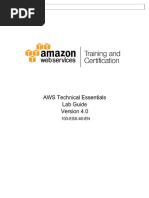 00 AWS Technical Essentials-Lab v4.0