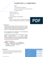 Generalidades de La Carretera: 1.1. Objetivos Del Proyecto