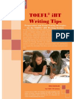 TOEFL iBT Writing Tips