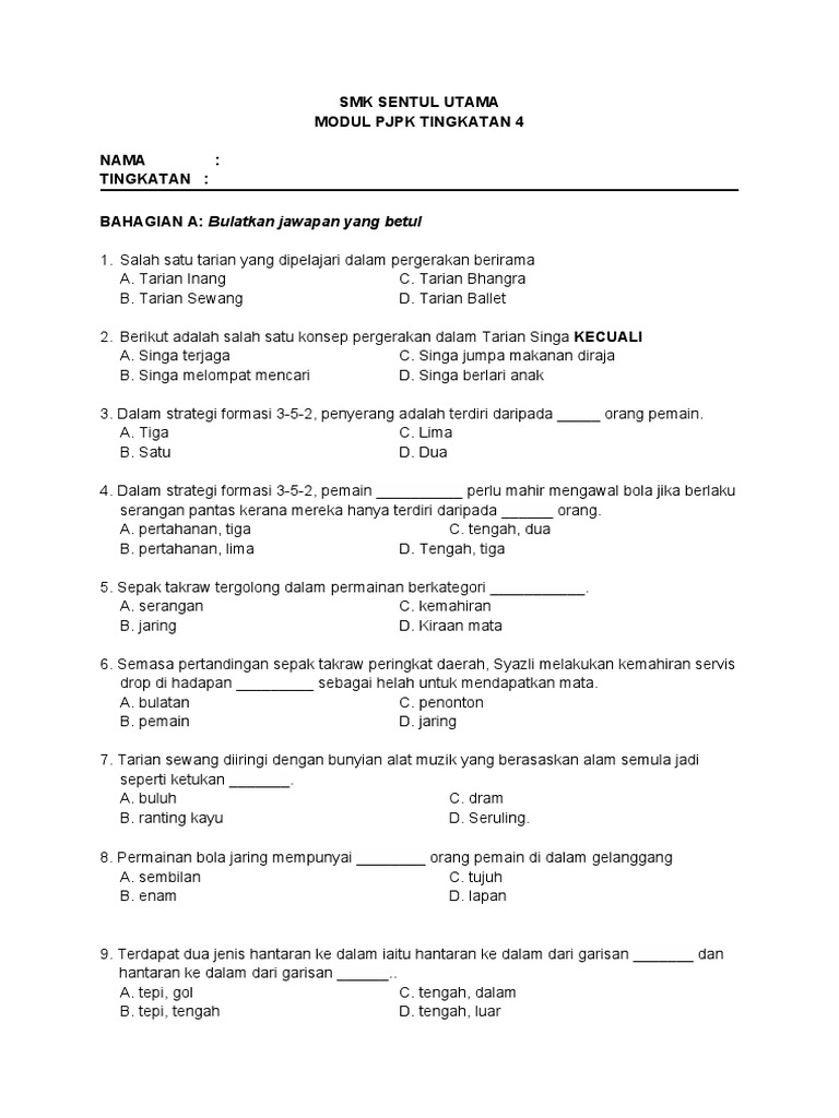 Modul PJPK T4 | PDF