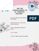 Describa 10 Términos Utilizados Frecuentemente en El Servicio de Salud