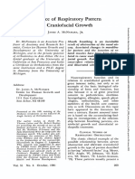 Influence of Respiratory Pattern On Craniofacial Growth 0003-3219 (1981) 051 - 0269 - Iorpoc - 2 - 0 - Co - 2