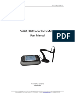 User Manual S-620 - Phmetro