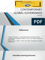 Contemporary Global Governance