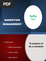 Marketing Management