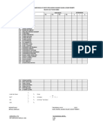 Daftar Hadir Kelas Iv