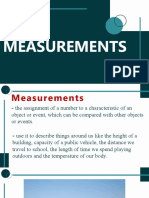 History of Measurement