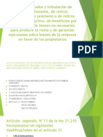 Gastos Tributarios y Tributación de Gastos Rechazados