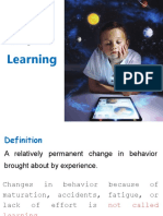 Learning (Psy)
