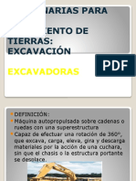 Presentación EXCAVADORA