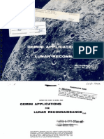 Gemini Applications For Lunar Reconnaissance