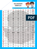 Silabário1 - Simples e Complexas - Colar No Caderno