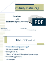 Infrared Spectroscopy Ppt