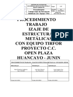 MPE-SSOMA-PROC-0004 - Izaje de Estructuras Metálicas Con Tirfor